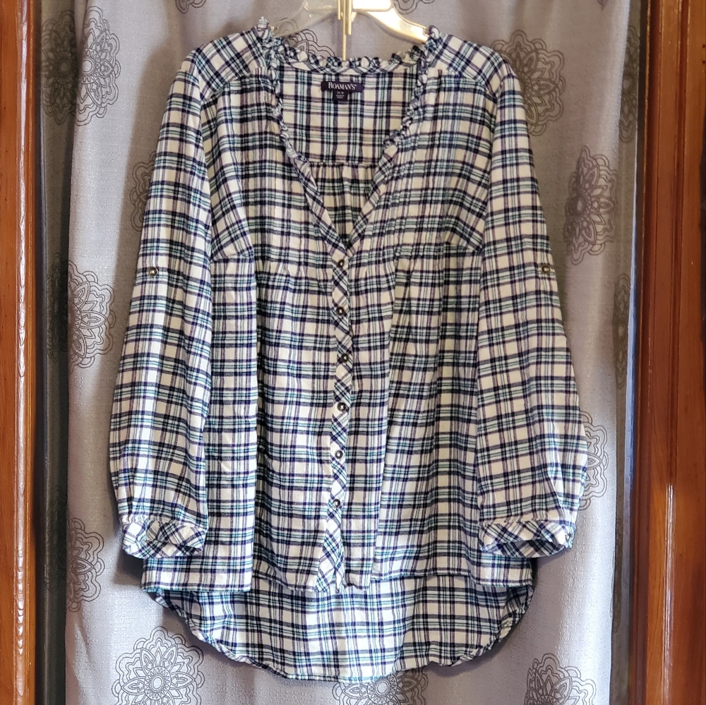 Roaman's 100% Cotton Size 24W